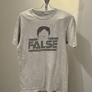 Men's Graphic Tee in Light Gray